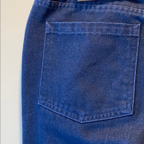 ✨NEW✨GAP TROUSER FLARE DARK BLUE JEANS EARLY 2000s - Picture 11 of 13